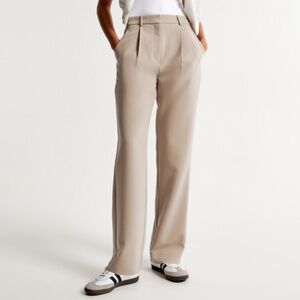 Tailored straight pant Abercrombie